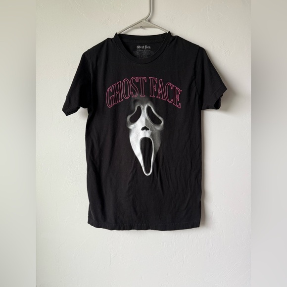 Ghost Face Black Short Sleeve Tee - Picture 1 of 4